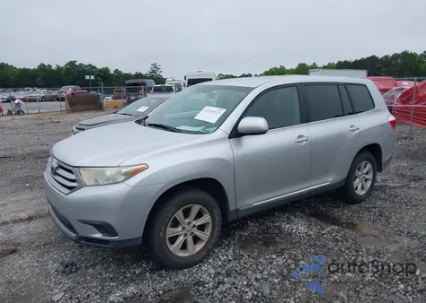 2013 Toyota Highlander Base Plus из США, поврежденный, VIN 5TDZA3EHXDS035488